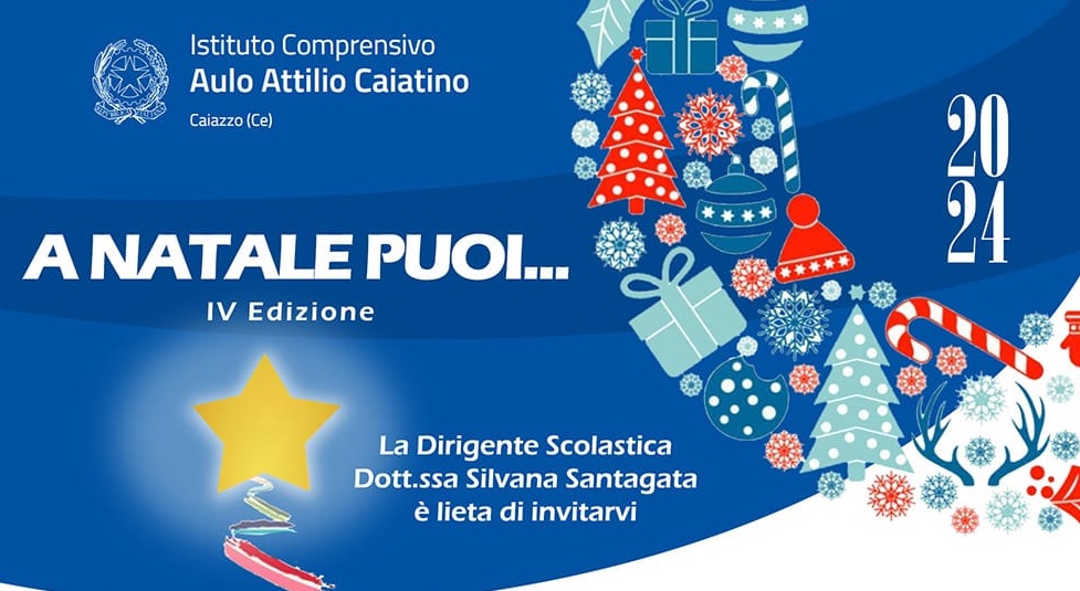 SCUOLA: “A NATALE PUOI”, QUARTA EDIZIONE A CAIAZZO TRA EMOZIONI, CULTURA E TRADIZIONE