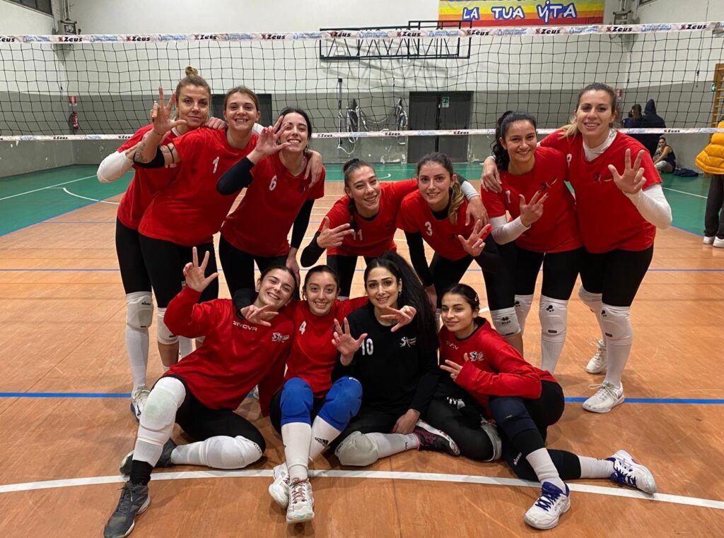 VOLLEY, SERIE C: PREZIOSA VITTORIA PER LA VOLARE CHE CHIUDE L’ANNO IN VETTA ALLA CLASSIFICA