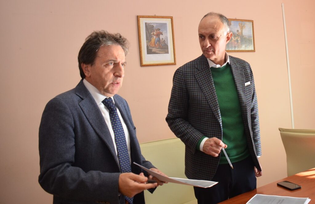 FIRMA IMPORTANTE PROTOCOLLO D’INTESA FRA ASI E ASL  DI BENEVENTO.